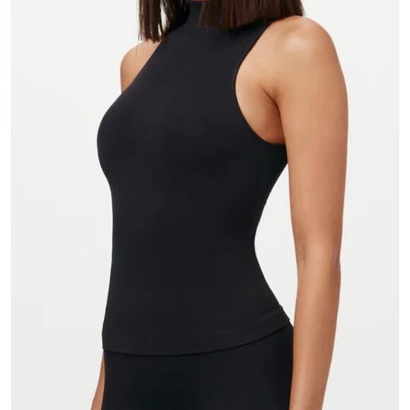 Naked Wardrobe SCULPT SEAMLESS SLEEVELESS RIBBED TOP Small - Picture 1 of 4